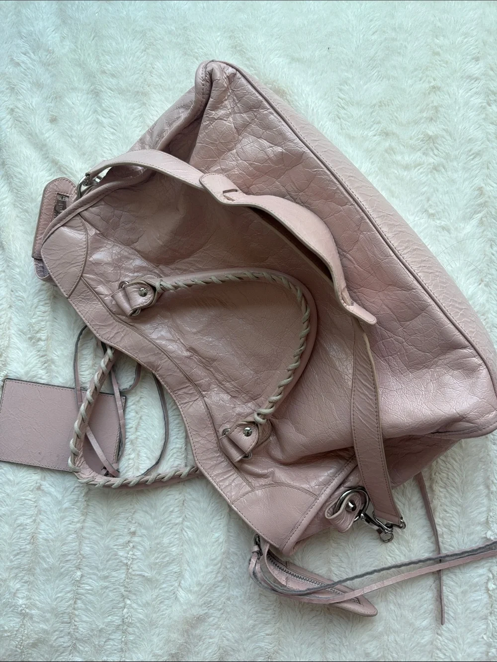 Blush Pink City Bag